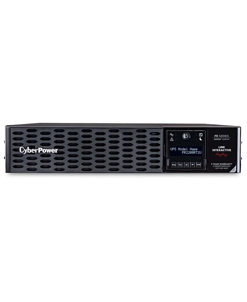 CyberPower PR2200RT2U 2200VA/2200W Smart App Sinewave Rack/Tower Ups, 8x Nema 5-20R
