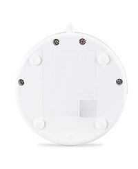 CyberPower P205UC 2-Outlet Round Surge Protector with 2x Usb-a and 1x Usb-c Port, White