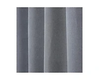 Superior Neal 100% Blackout Solid Machine Washable Curtains, Set of 2 Panels