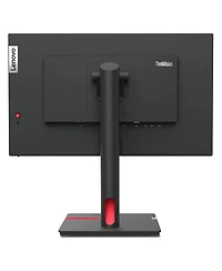 Lenovo ThinkVision P24h-30 23.8" 16:9 Qhd Ips Wled Lcd Monitor, Raven Black