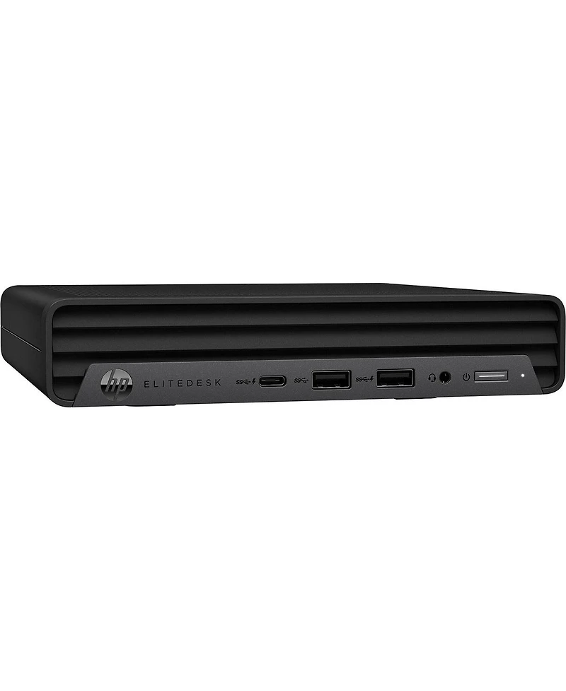 Hp Elite Mini 805 G8 Desktop Mini Pc, Amd Ryzen 5 Pro 5650GE 3.4GHz, 8GB Ram, 256GB Ssd, Windows 11 Pro, Jack Black