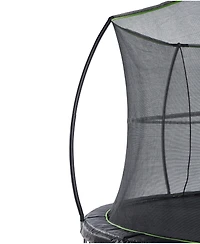JumpKing 14' Round Trampoline with Safety Enclosure & Ladder Included – Black/Lime Green