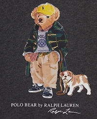 Polo Ralph Lauren Toddler and Little Boys Bear Heathered Fleece Sweatshirt
