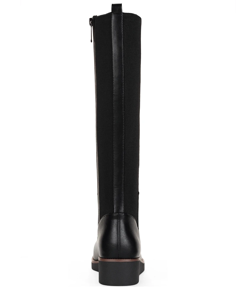 Style & Co Women's Cyruss Wedge Tall Boots, Macy's Exclusive