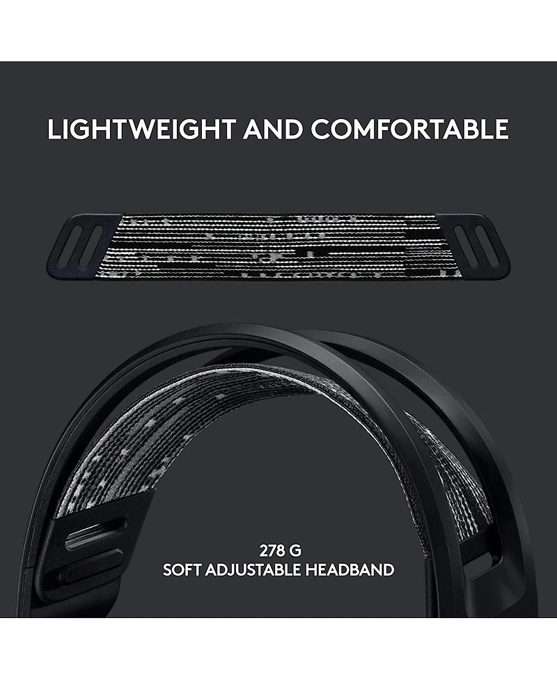Logitech G Series G733 Black Wireless Over-the-Ear Gaming Headset