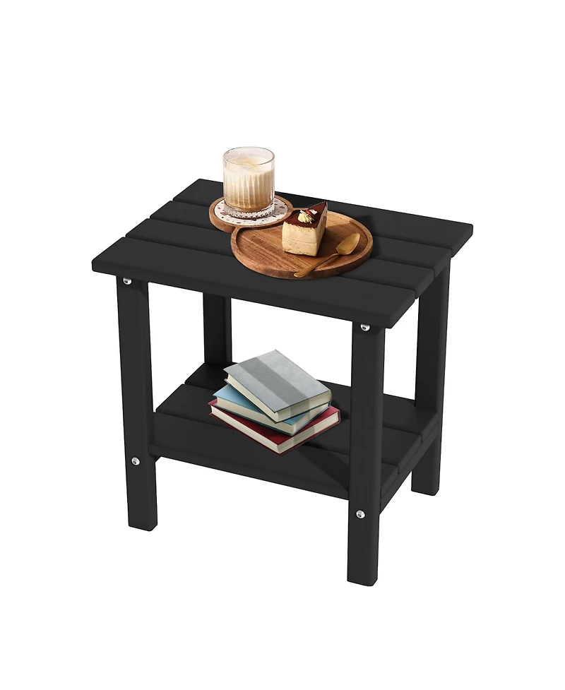 Decksplore Double-layer coffee table made of Hdpe
