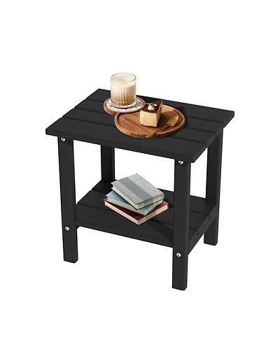 Decksplore Double-layer coffee table made of Hdpe