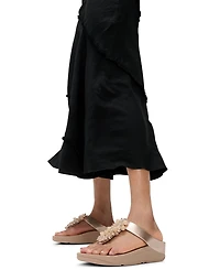 FitFlop Women's Fino Bauble-Bead Toe-Post Sandals