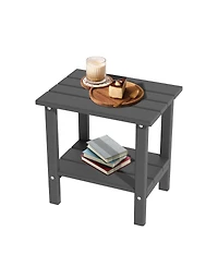 Decksplore Double-layer coffee table made of Hdpe