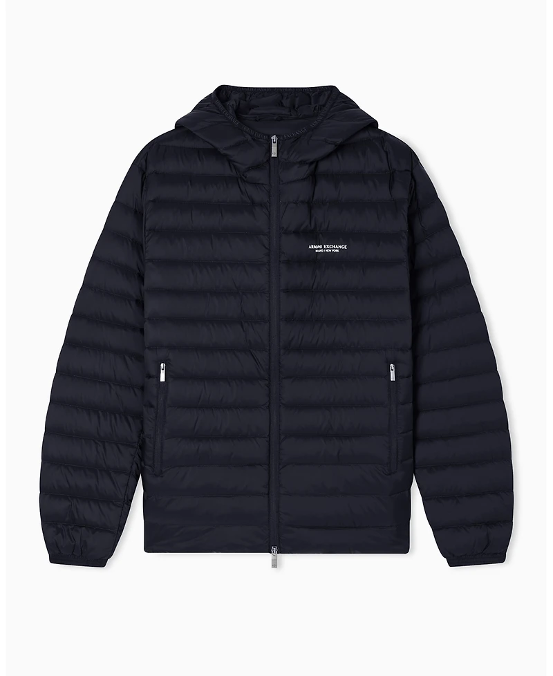 A|X Armani Exchange Men's Milan Ny Down Packable Jacket