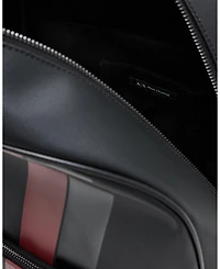 A|X Armani Exchange Men's Striped Logo Details Backpack