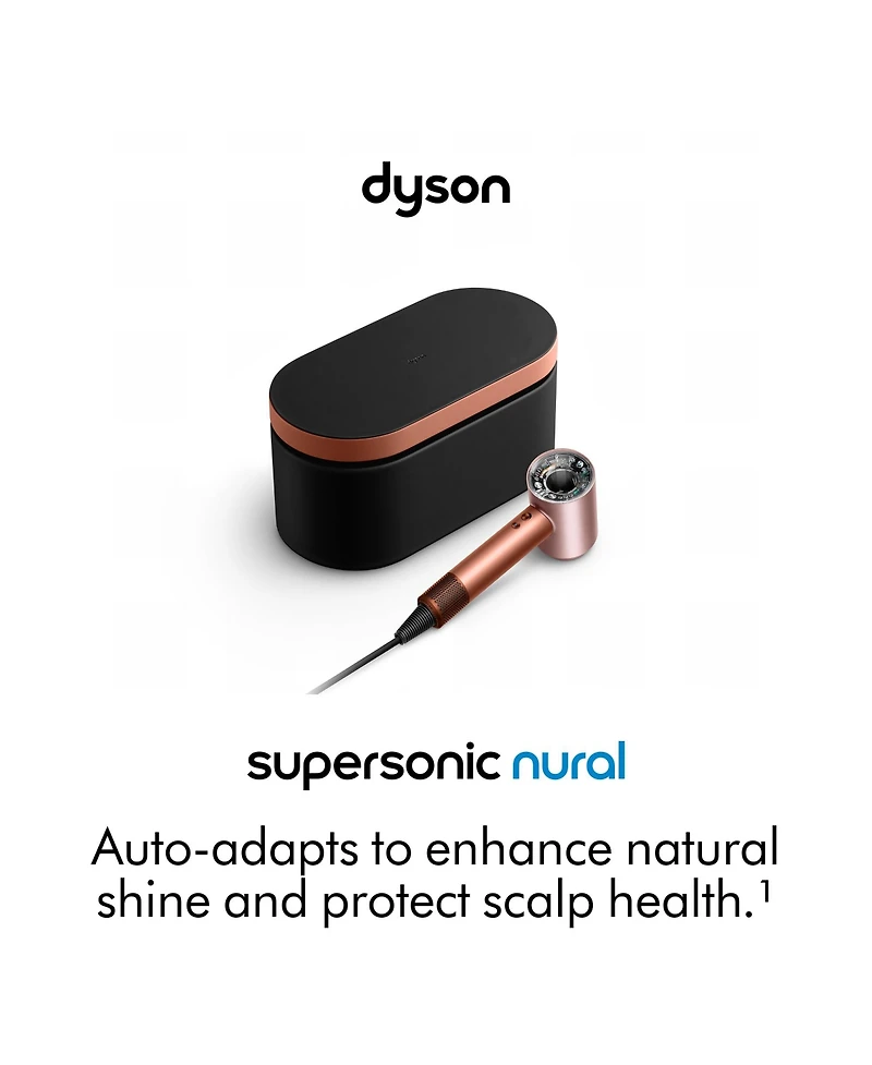 Special edition Dyson Supersonic Nural hair dryer | Amber Silk