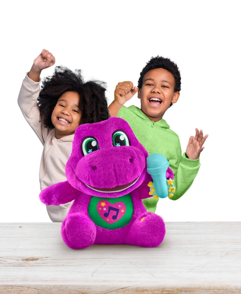 Barney's World Sing Along Barney Plush Toy