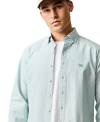 Rodd & Gunn Men's Oxford Stripe 4 Long Sleeve Shirt