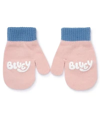 Bluey Toddler Girls 2-Piece Bluey Beanie and Mitten Set