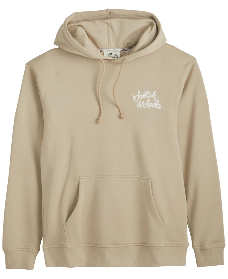 Scotch & Soda Men's Relaxed Fit Graphic Hoodie