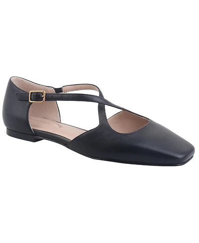 Giani Bernini Women's Perrie Crisscross Strap Flats, Created for Macy's