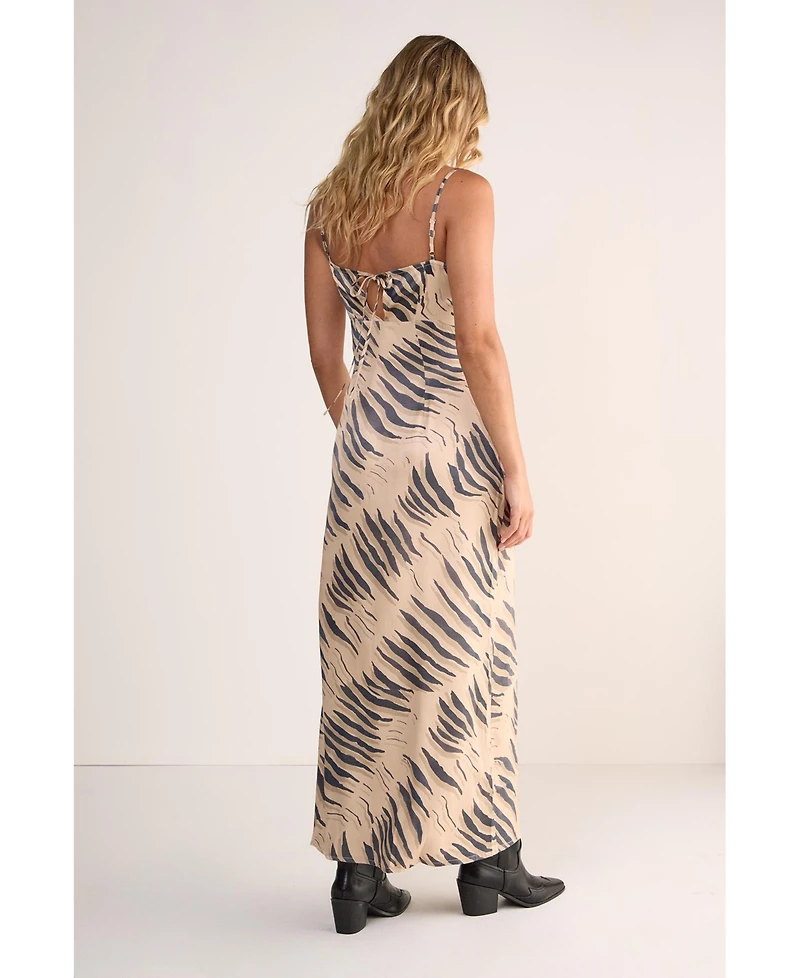 Nasty Gal Women's Cowl Back Strappy Maxi Dress