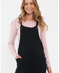 Ripe Maternity Perrie Black Playsuit