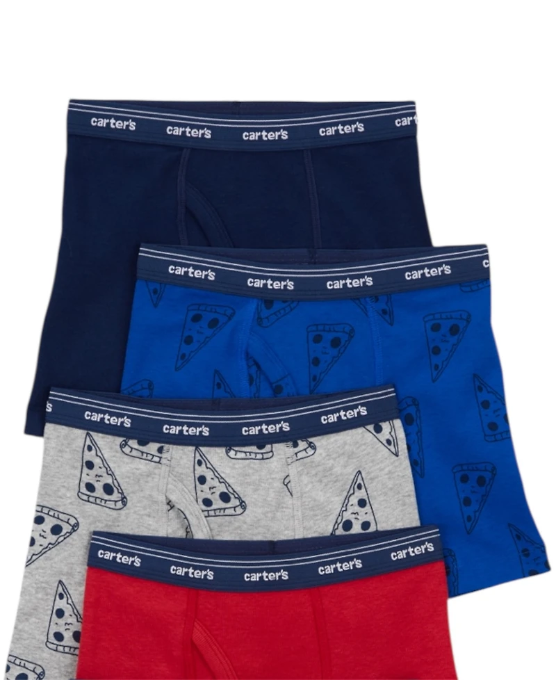 Carter's Little and Big Boys 5-Pack Printed Boxer Briefs