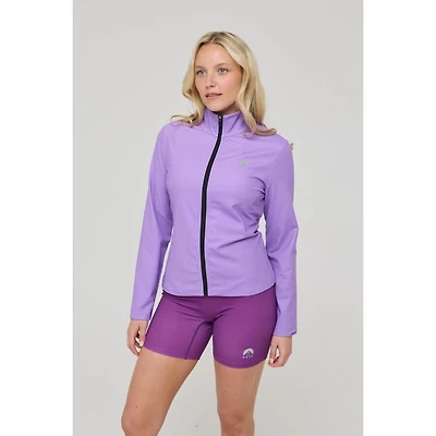 Oosc Infinite Cropped Zipped Jacket - Purple