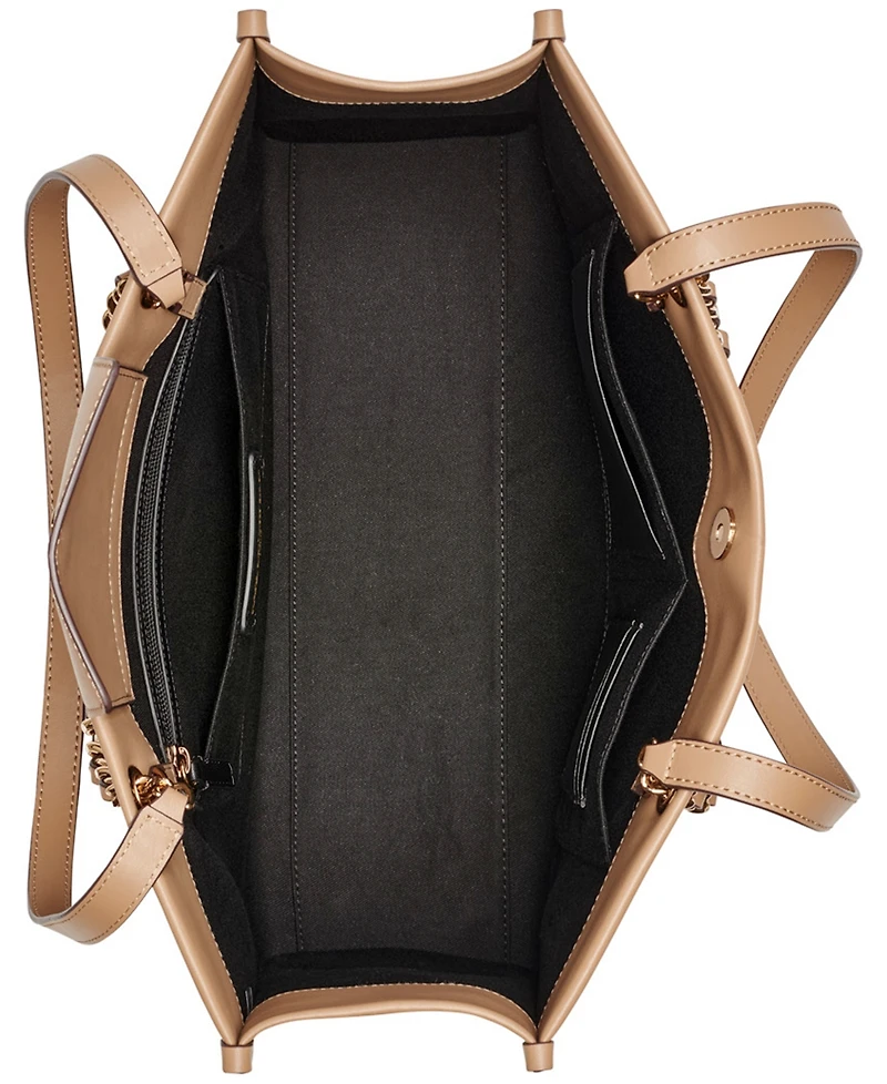 Karl Lagerfeld Paris Savoie Large Leather Tote Bag