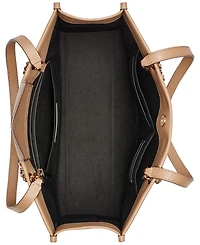Karl Lagerfeld Paris Savoie Large Leather Tote Bag