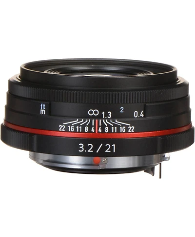 Pentax Smcp-da 21mm f/3.2 Al Hd Limited Edition Lens, Black