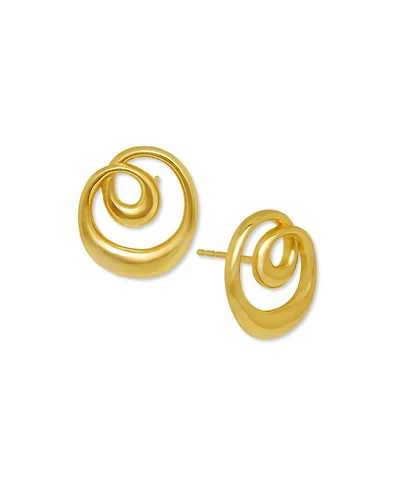 Ottoman Hands Dalia Twist Stud Earrings