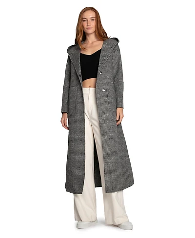 Belle & Bloom Walk My Way Wool Blend Oversized Maxi Coat