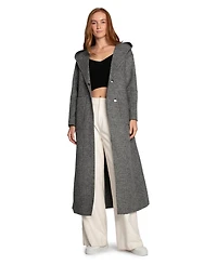 Belle & Bloom Walk My Way Wool Blend Oversized Maxi Coat