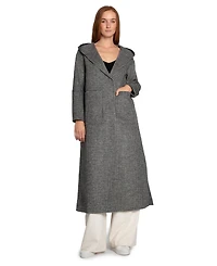 Belle & Bloom Walk My Way Wool Blend Oversized Maxi Coat