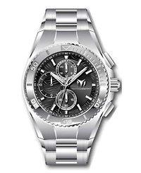 Technomarine Men's Tm-224021 Manta Quartz Chronograph Black Dial Watch