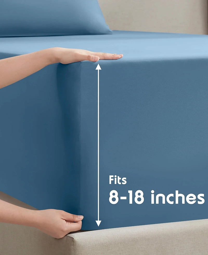 Nestl Premier Collection Deep Pocket 4 Piece Sheet Set