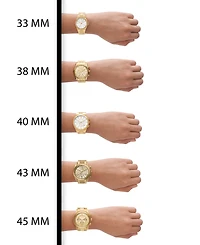 Michael Kors Women's Billie Chronograph Rose Gold-Tone Stainless Steel Watch, 40mm