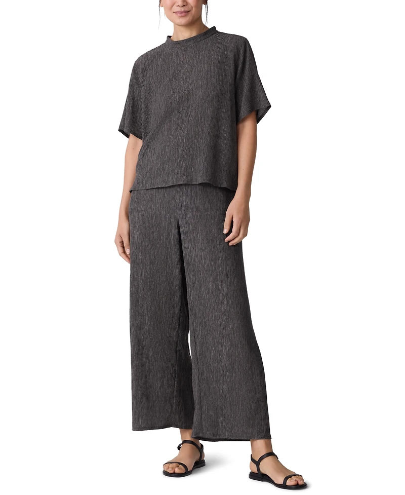 Eileen Fisher Women's High Waist Ankle Pants