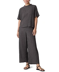 Eileen Fisher Women's High Waist Ankle Pants