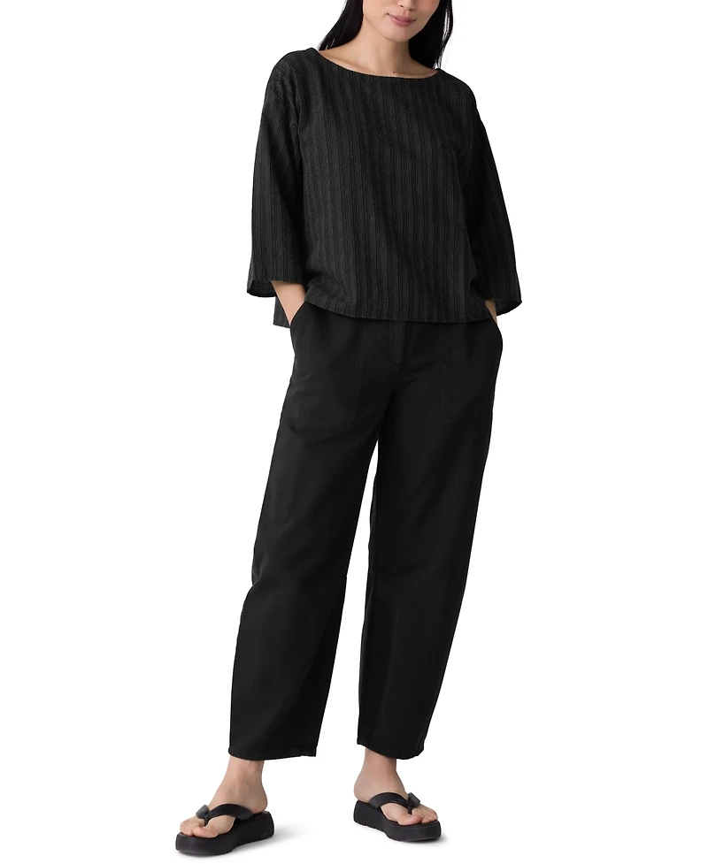 Eileen Fisher Women's Bateau Neck Top