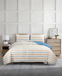 Liberty Mills Cloud Stripe 3-Pc. Comforter Sets