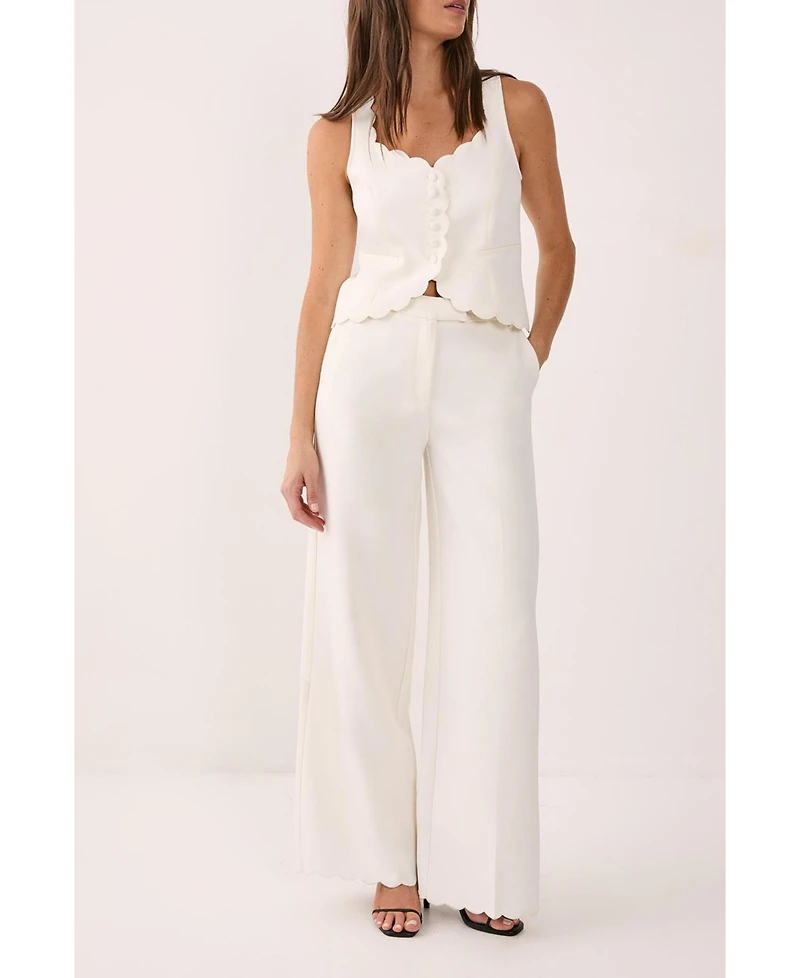 Nasty Gal Women's Button Front Tailored Waistcoat