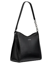 Calvin Klein Women's Nova Top Zipper Chain Shoulder Bag