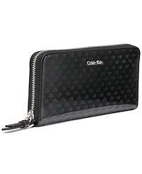 Calvin Klein Women's Moon Signature Embossed Boxed Wallet