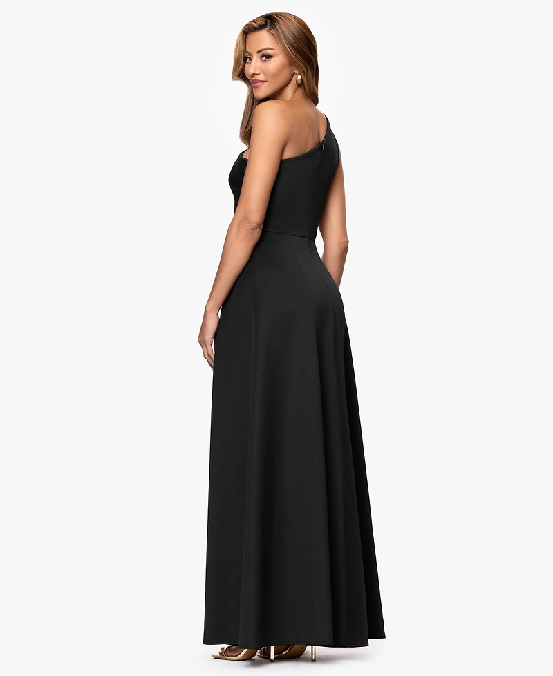 Xscape Women's One Shoulder Ball Gown
