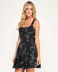 Katia Rae Juniors' Fit and Flare Short Dress