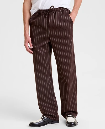 Disney | Macy's Men's Pinstripe Jogger Pants, Exclusive