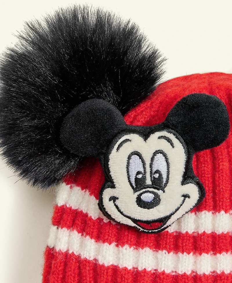 Disney | Macy's Kids Mickey Mouse & Minnie Mouse Beanie Hat & Gloves Set, Macy's Exclusive