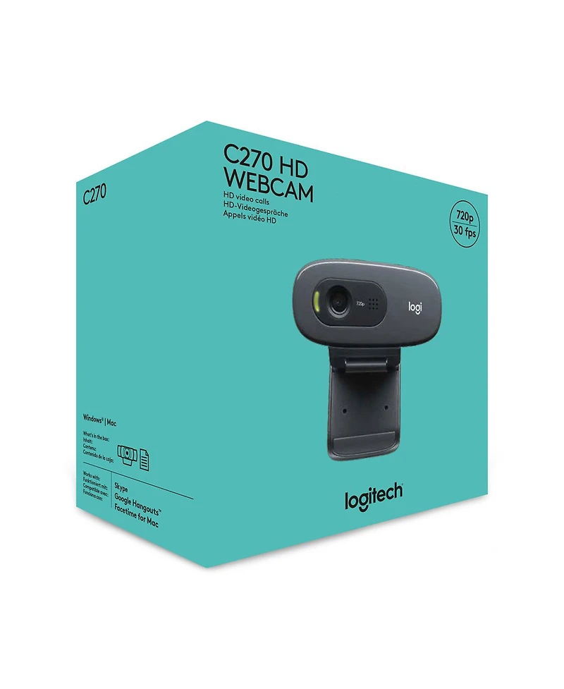 C270 3.0MP Basic Hd 720p video calling Webcam