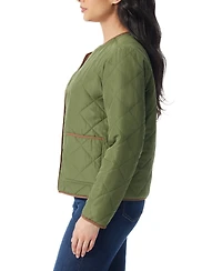 Gloria Vanderbilt Women's Quilted Reversible Jacket