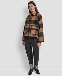 Dkny Jeans Women's Raglan Sleeve Jacket
