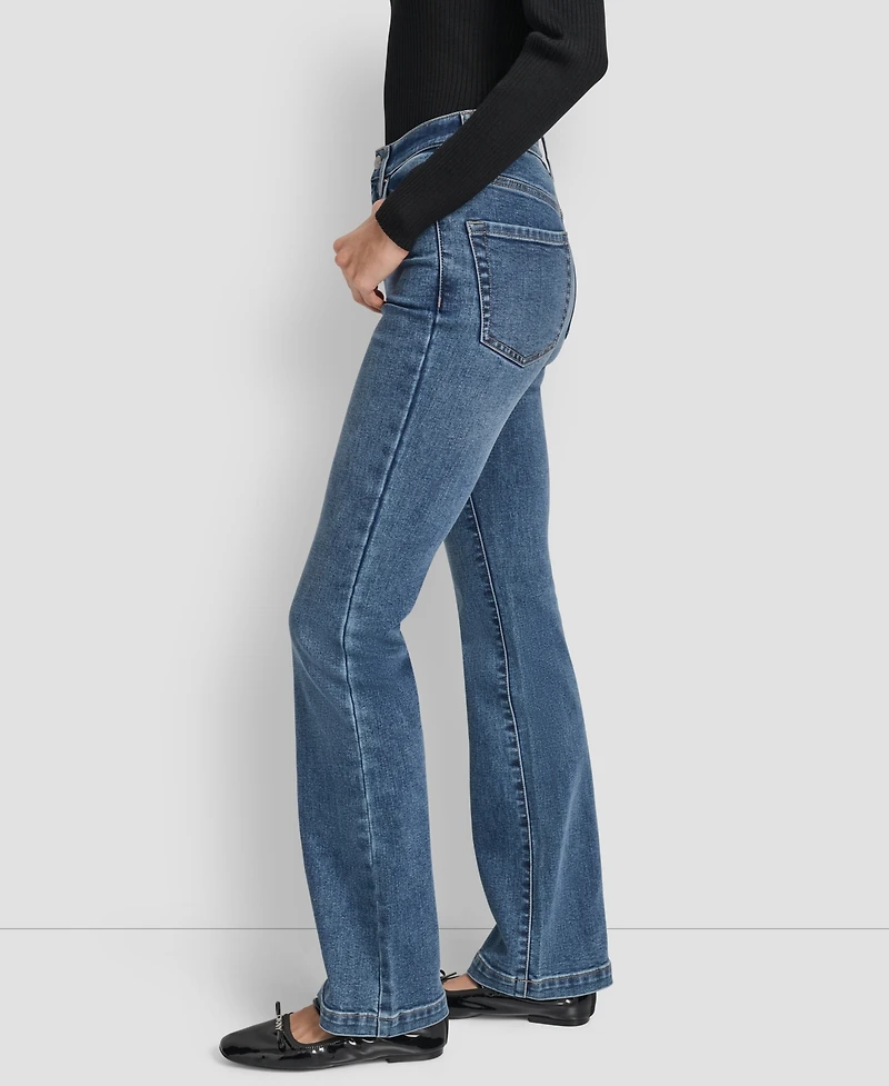 Dkny Jeans Women's High Rise Flare